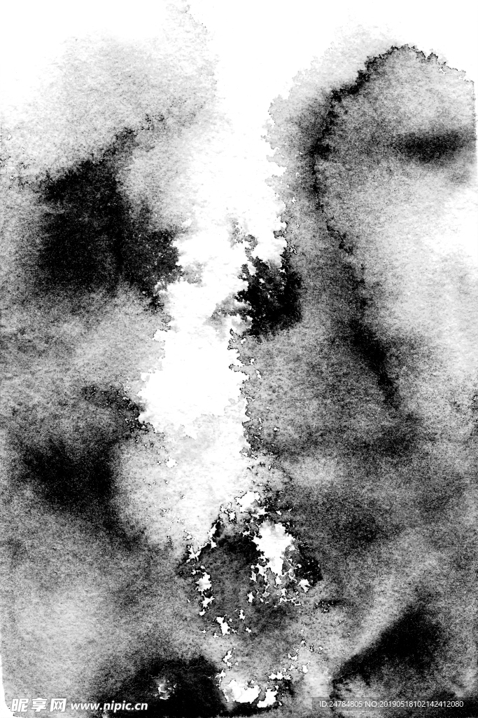 水墨底纹