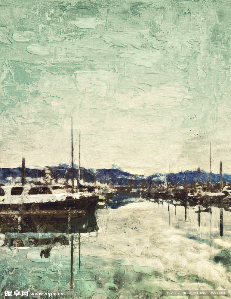油画
