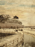油画