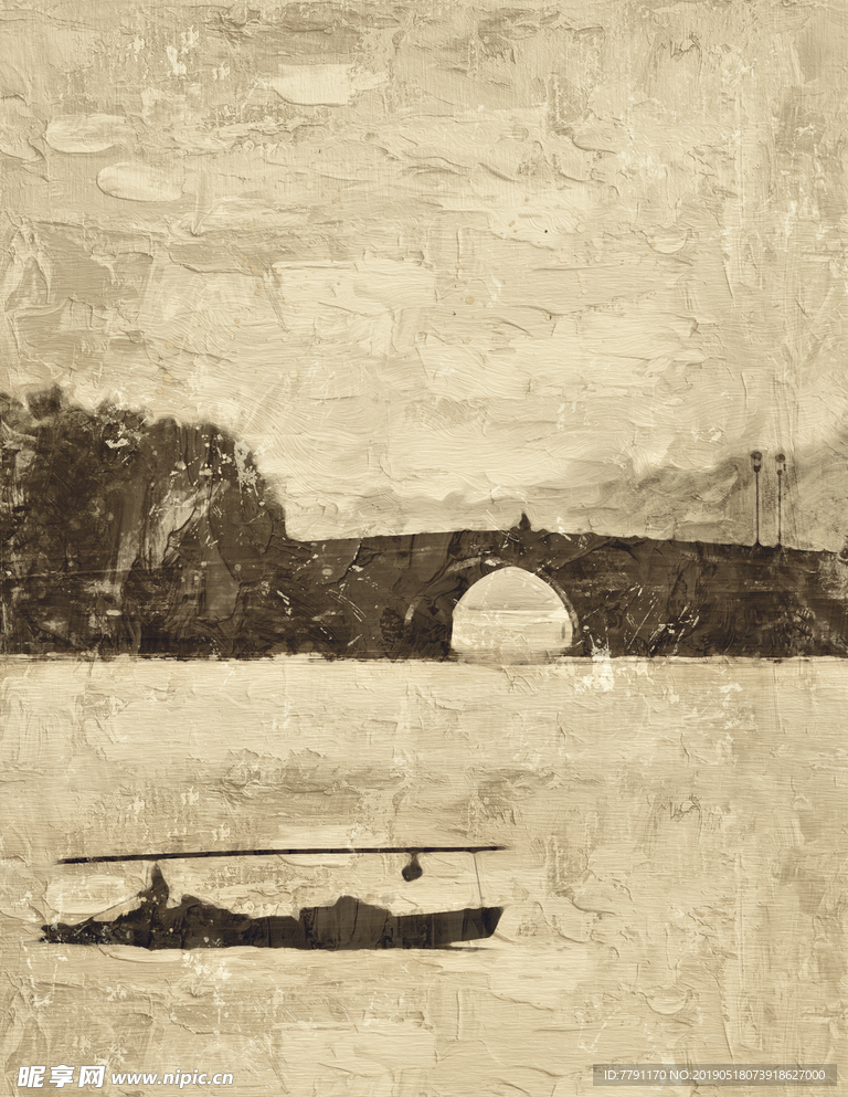油画
