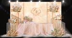 香槟色婚礼效果图