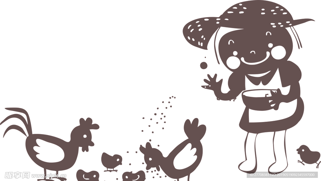喂鸡