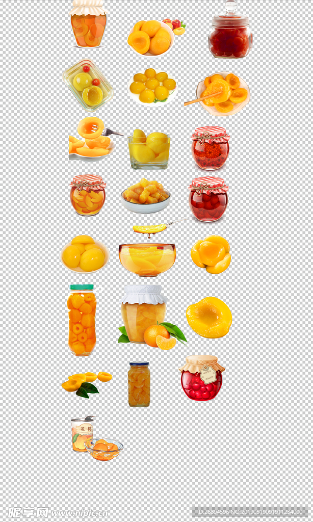 罐头黄桃罐头橘子罐头草莓罐头