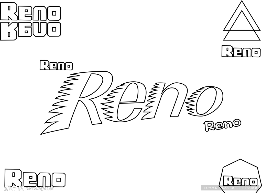reno  绘画