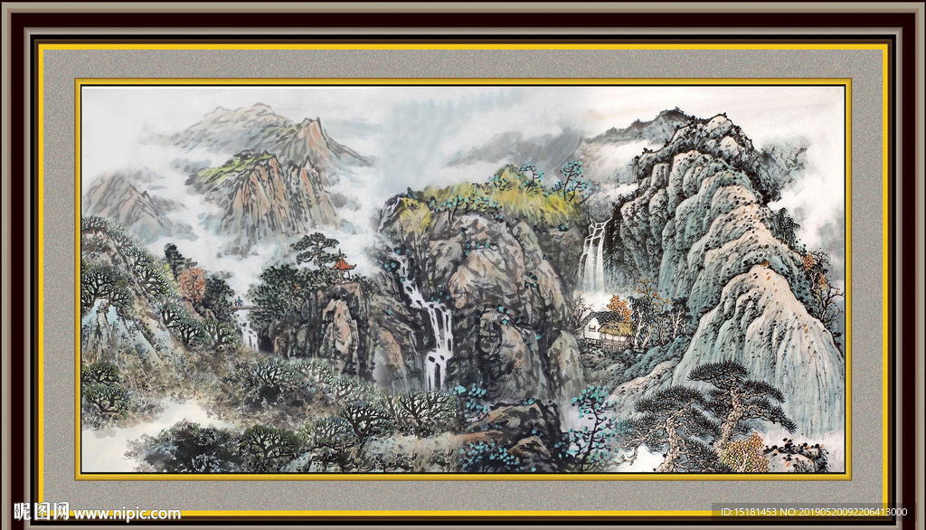 风景国画