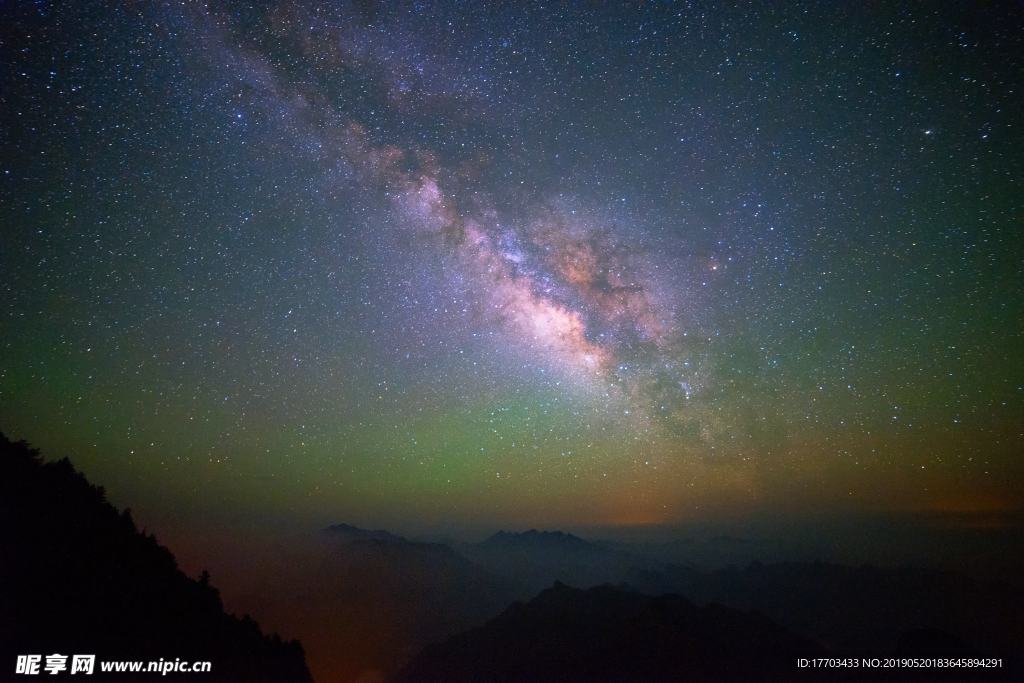 浪漫星空背景