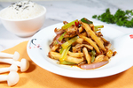 小炒海鲜菇