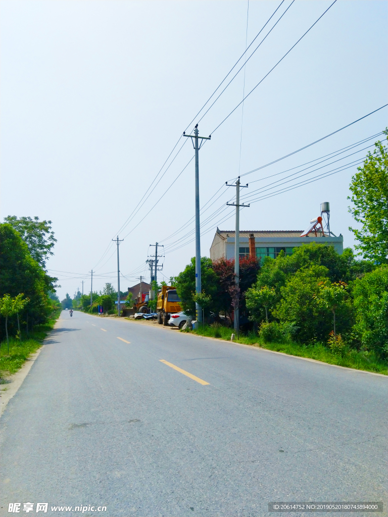乡村道路美景