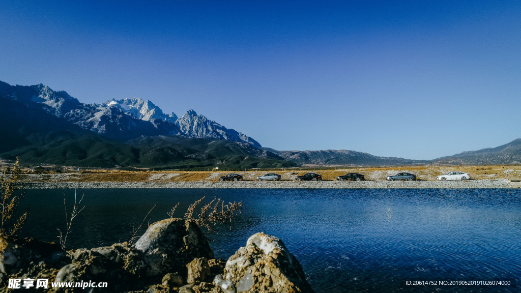 美丽的山水美景