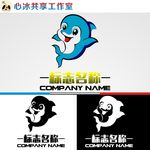 海豚LOGO
