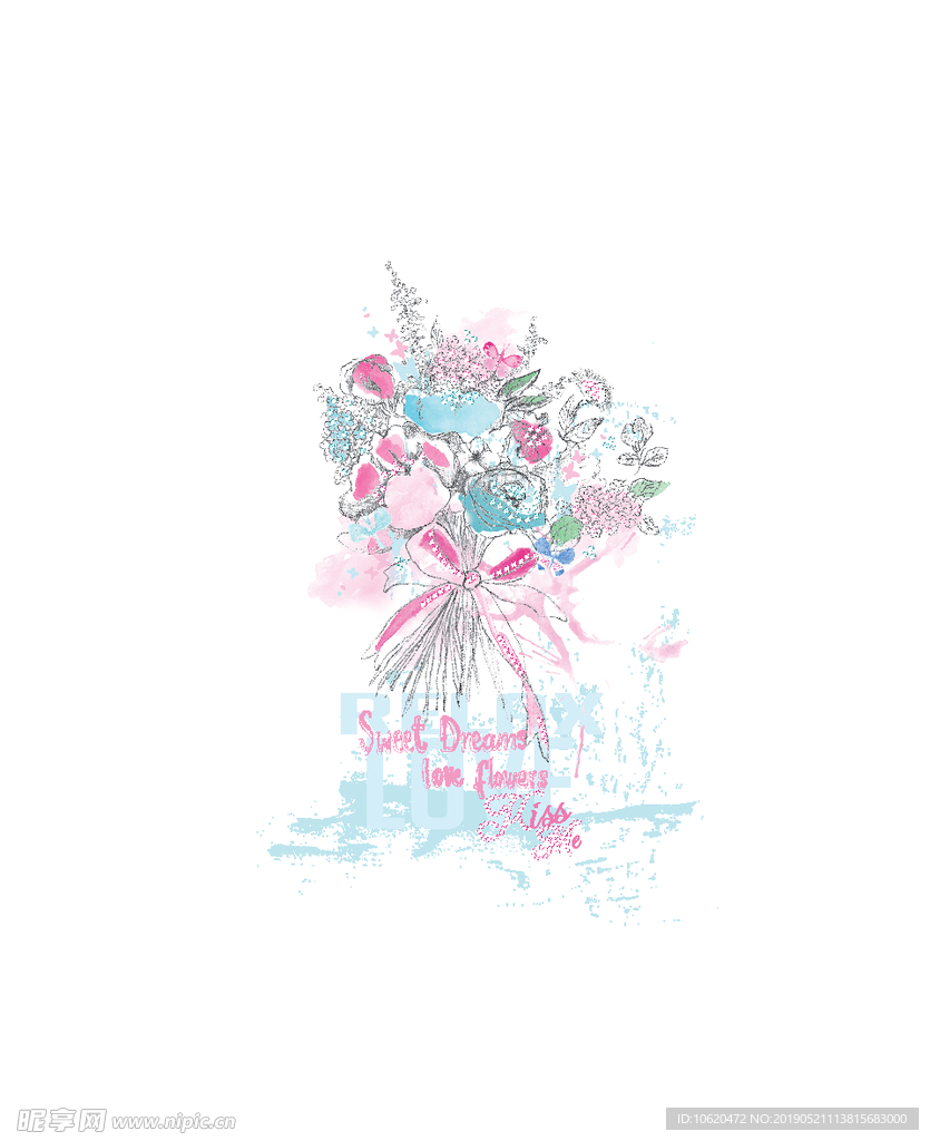 一束花朵