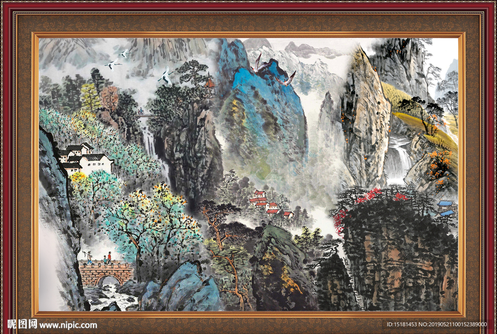 国画风景