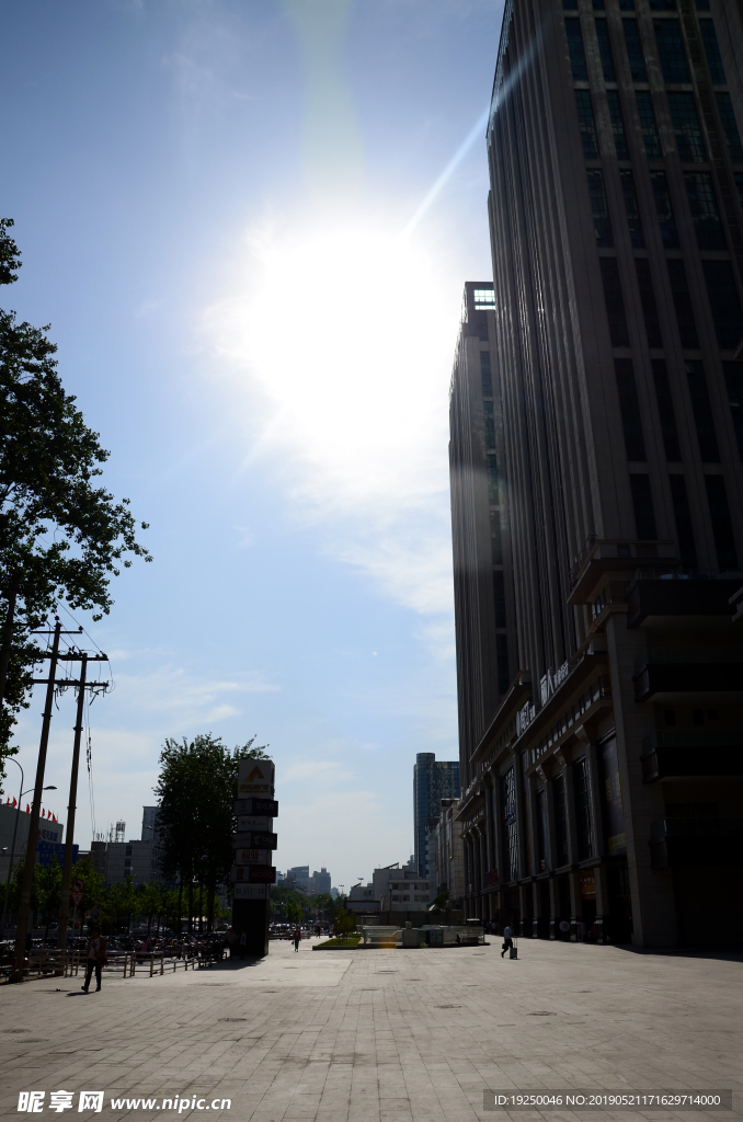 城市美景 建筑 风景 花园 场