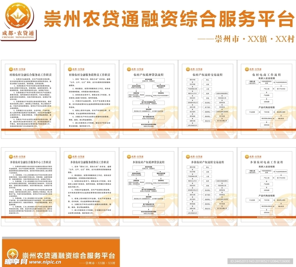 乡镇农贷通融资综合服务平台制度