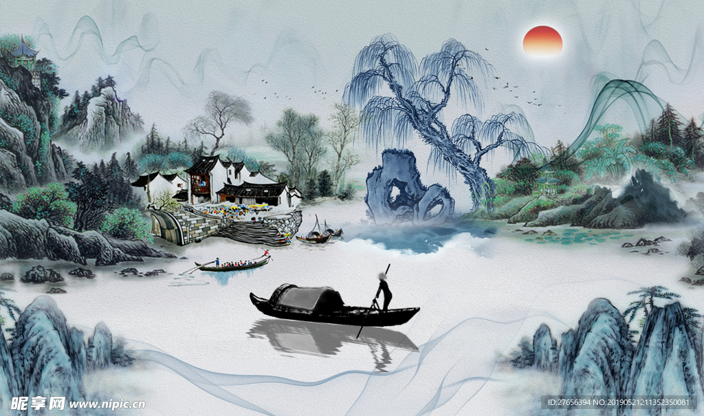 山水画