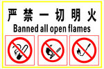 严禁一切明火