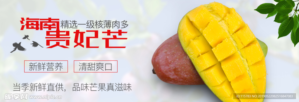 海南贵妃芒果
