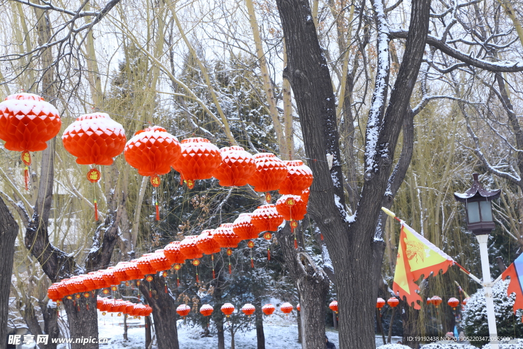 瑞雪大观园