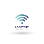 WIFI信号LOGO 设计素材