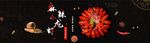 红色美食小龙虾折扣banner