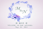 婚礼水牌