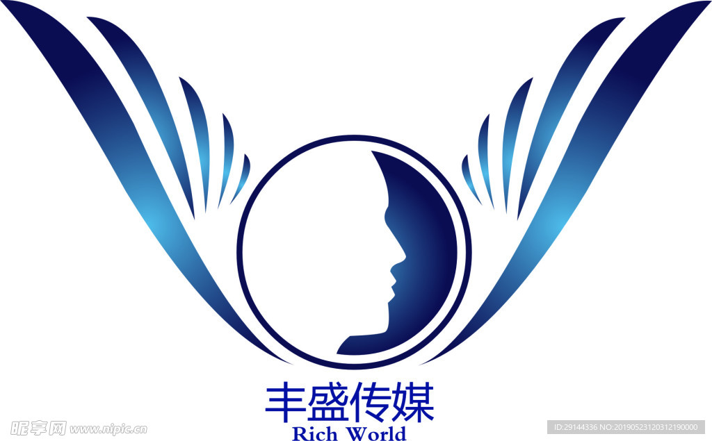 丰盛传媒logo
