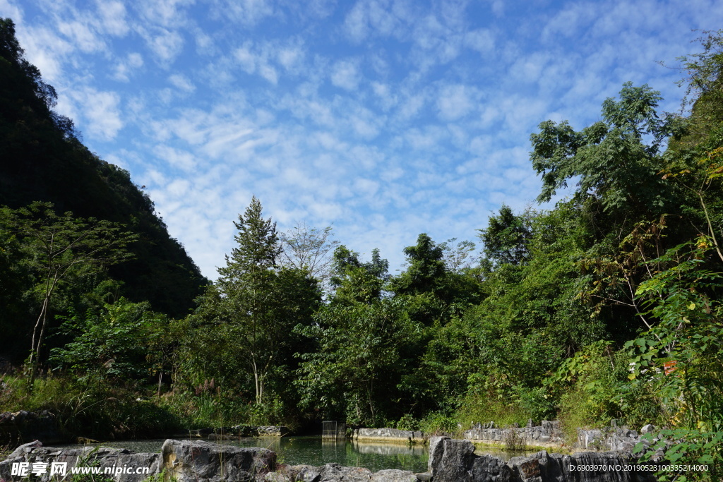 牛角寨风光