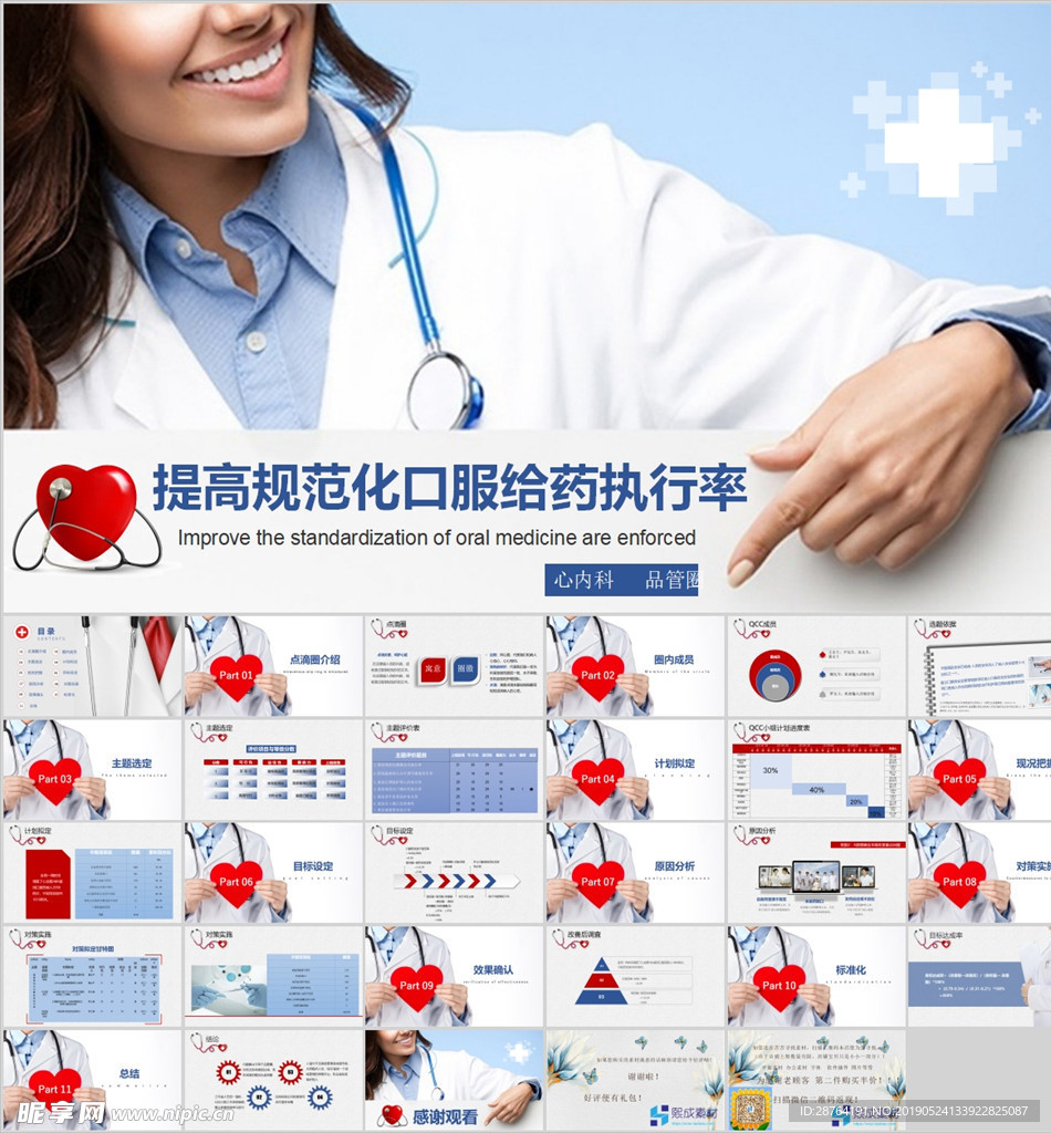 医疗规范化PPT模板