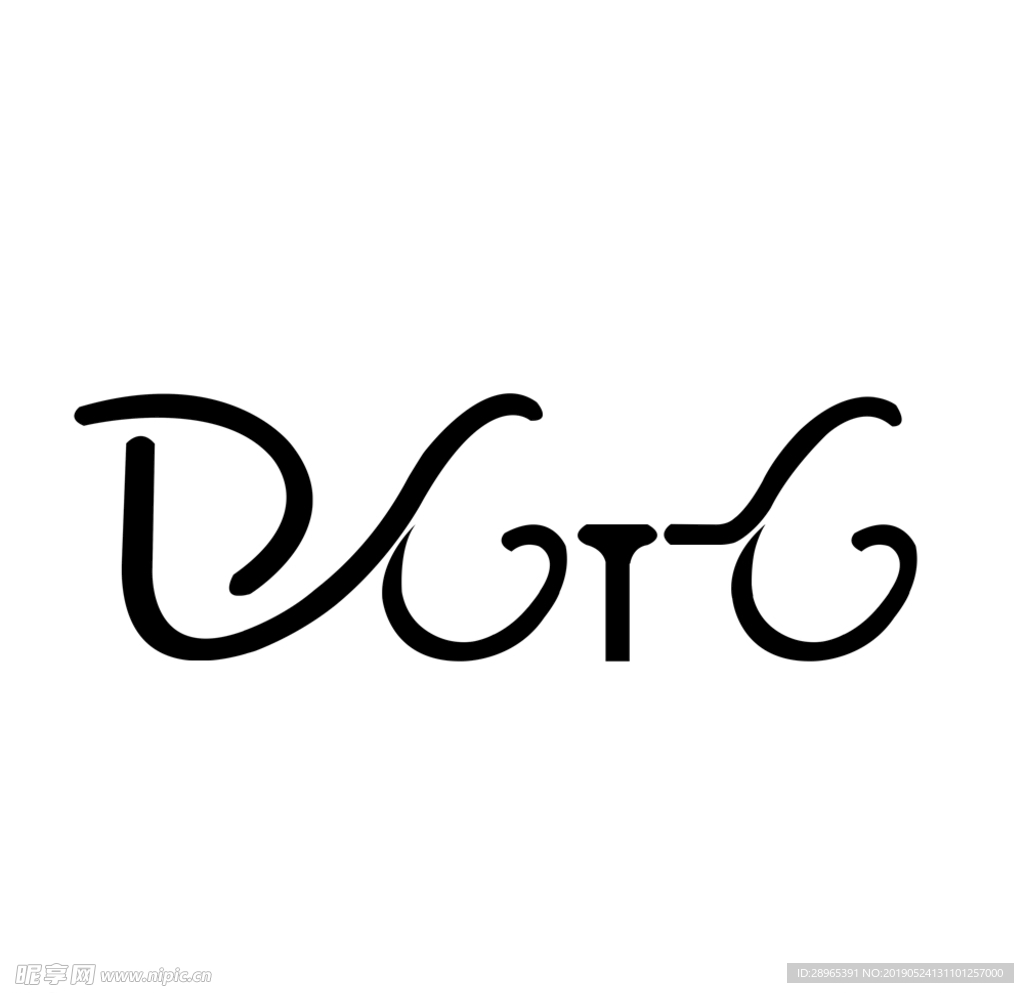 DGTC字母设计