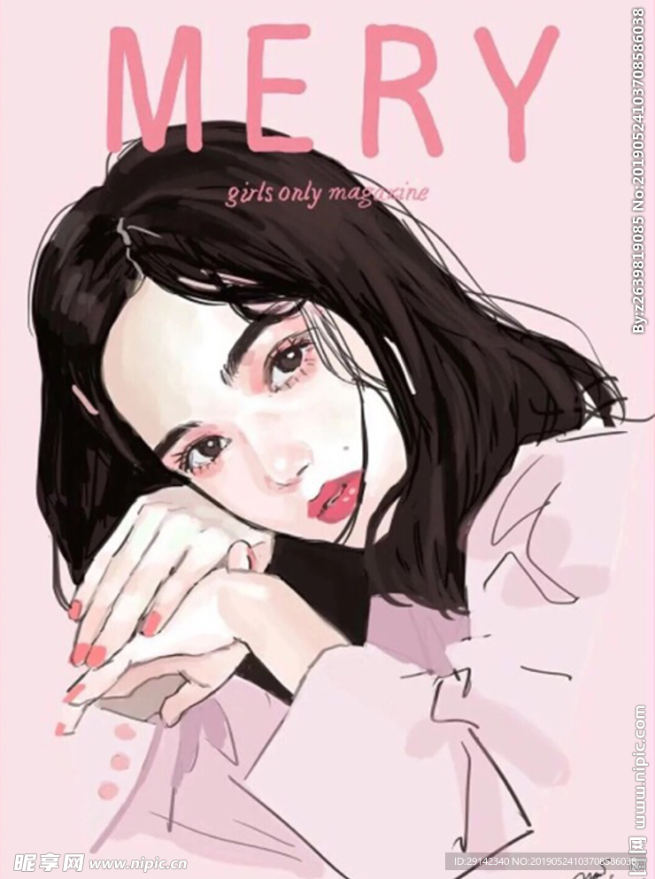美女插画