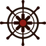 船舵ai矢量图