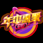 618年中钜惠艺术字
