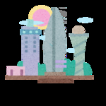 城市插画