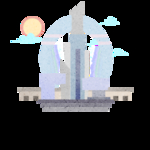城市插画