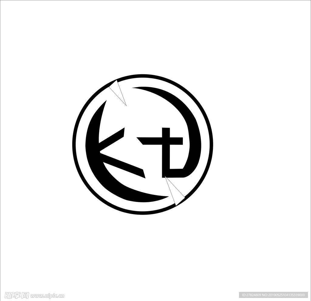 KT字母LOGO