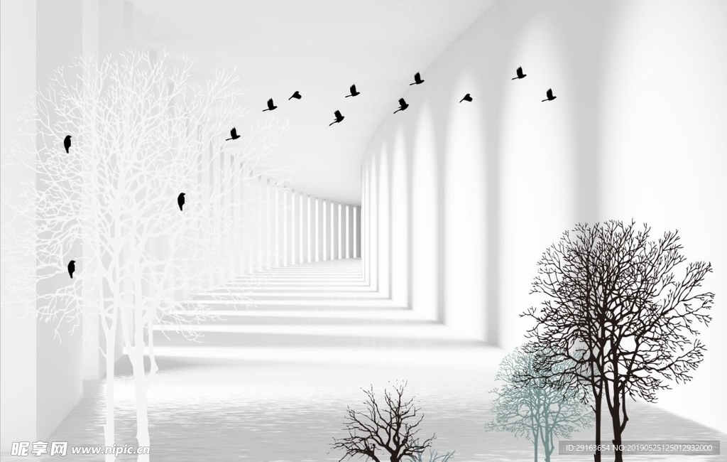 3D空间背景墙