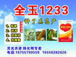 全玉1233玉米种海报