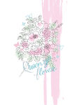 水彩花儿