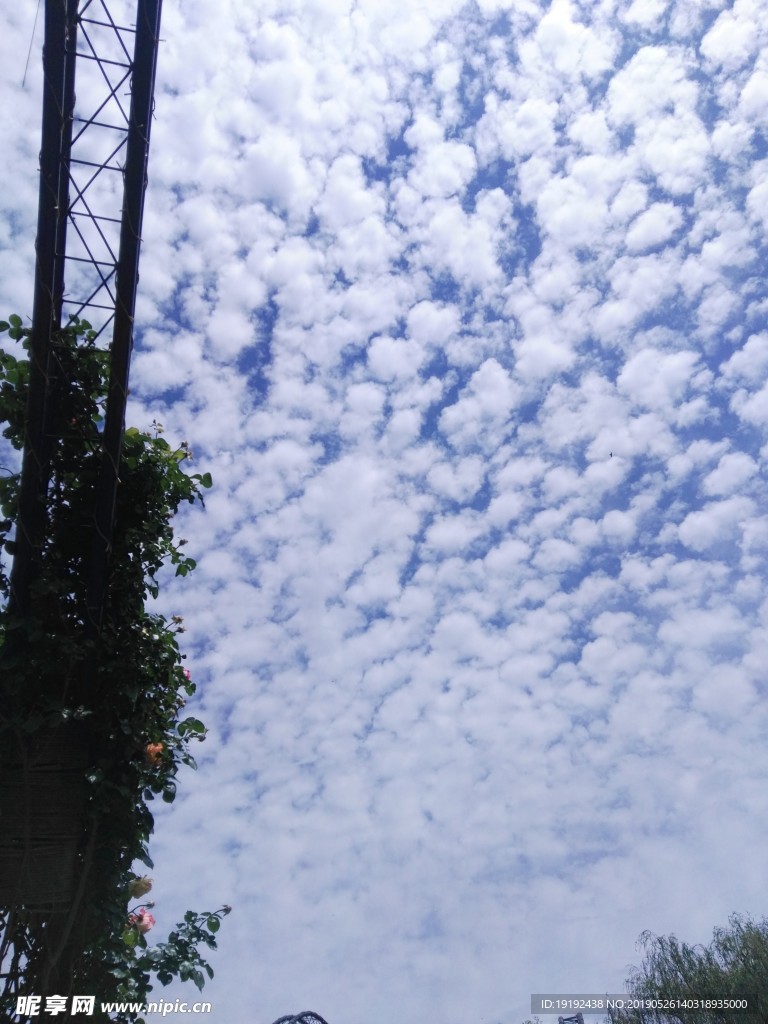 蓝天白云