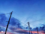 晚霞  夕阳