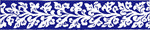 矢量青花花纹