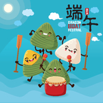 端午节矢量设计元素