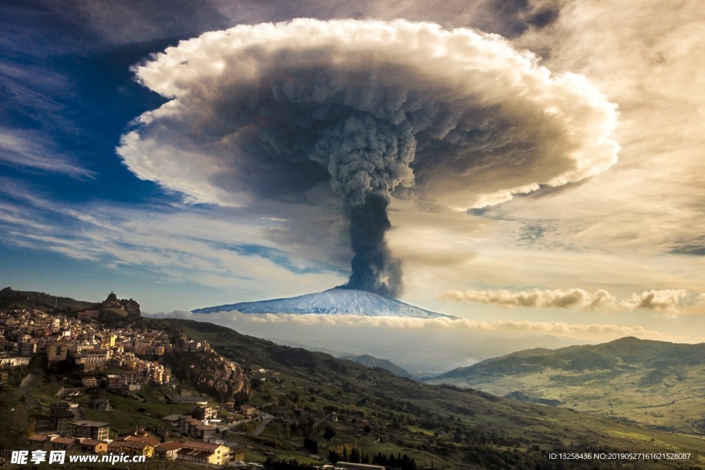 火山喷发