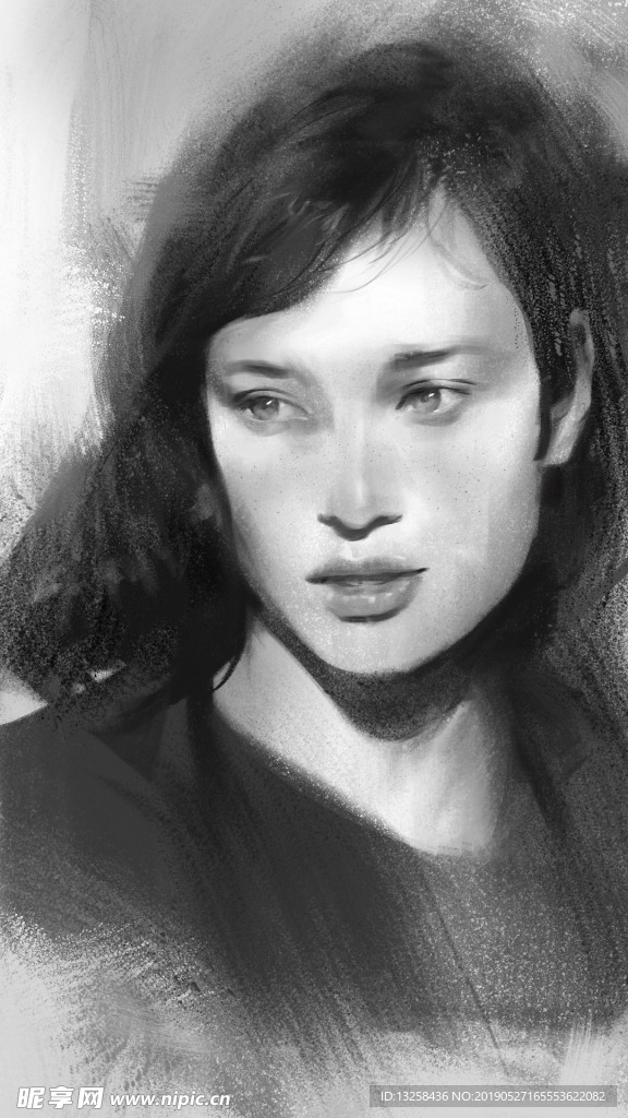 美女插画