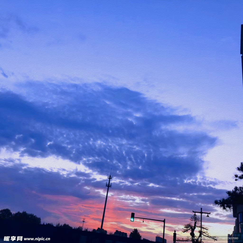 早晨天空