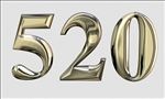 520立体字