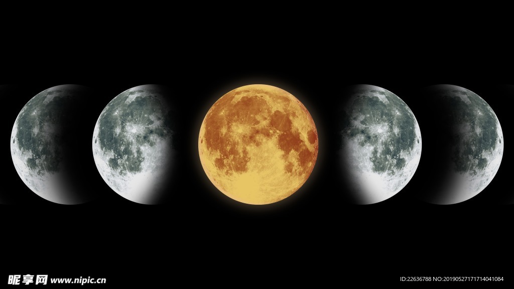 月亮图片素材月球8k图片素材
