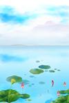大气中国风端午节背景