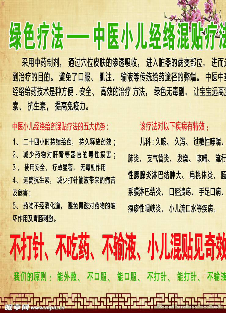 绿色疗法中医小儿