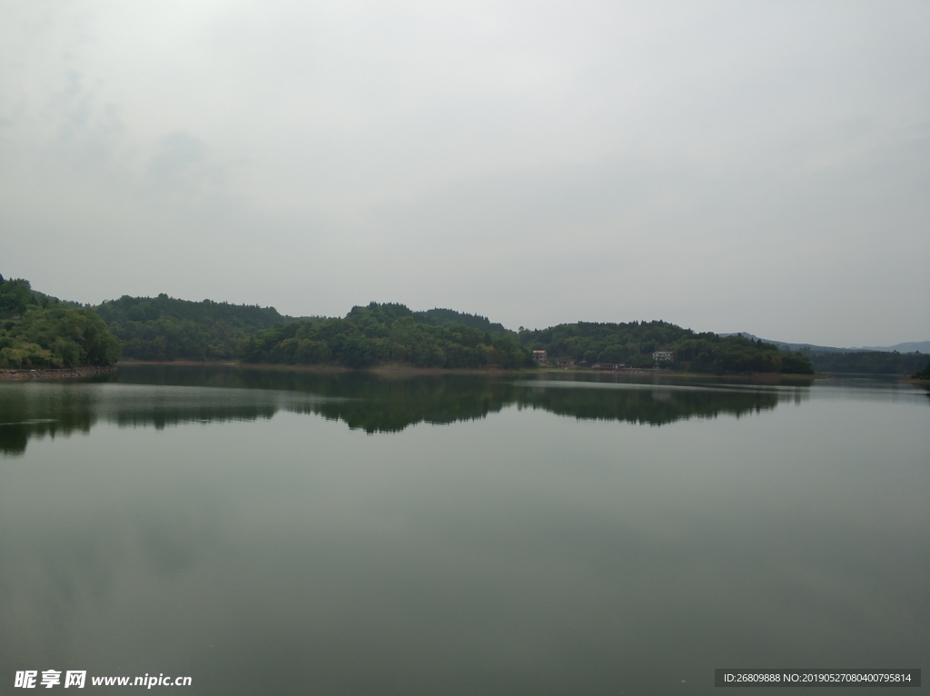 翠湖风光  山水  岳池